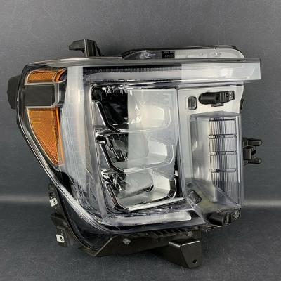 China New OEM Automotive Industry ODM Mold Pickup Truck Pre-sale Development Cooperation LED Auto Headlight For GMC Sierra 2500 3500 2020-2022 for sale