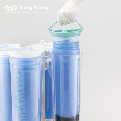 China With cut filter) (from green/without medical disposable bag (white) cut filter doctor suction liner for sale