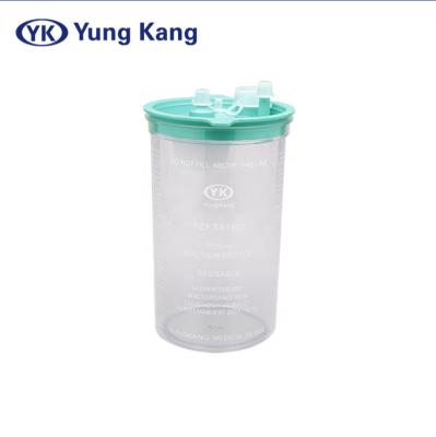 China Remove Or Collect Reusable Fluids Surgical Suction Bottle For 1800ml for sale