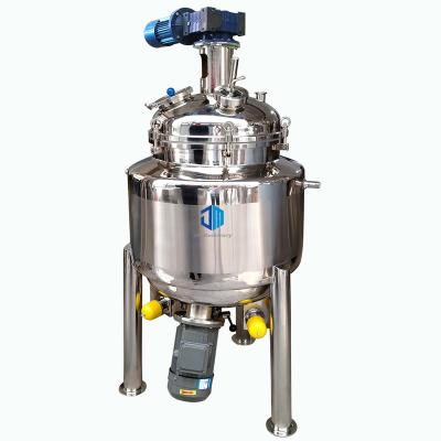 China High Quality Liquids Lifting And Bottom Homogenizer Medicine Processing Stainless Steel Emulsifier Tank for sale