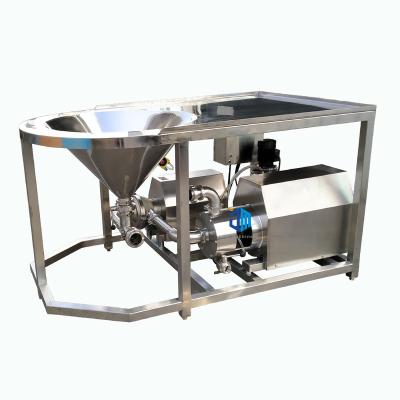 China Industrial Sanitary SS316l Stainless Steel High Efficient Food Mixing Emulsifying Dosing Machine for sale