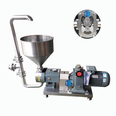 China Food and Beverage Industry Standards 304 Stainless Steel Toothpaste and Sugar Cam Industry Sanitary Pump Rotor Pump for sale