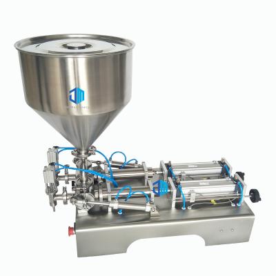 China Semi Automatic Vertical Single Head Food Beverage Liquid Filling Machine for sale