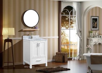 China High Temperature Resistant Corner Bathroom Vanity Units Customized Size for sale