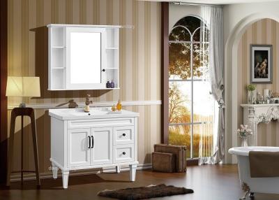 China Comfortable Hand Feeling Vanity And Medicine Cabinet 800mm / 1200mm for sale