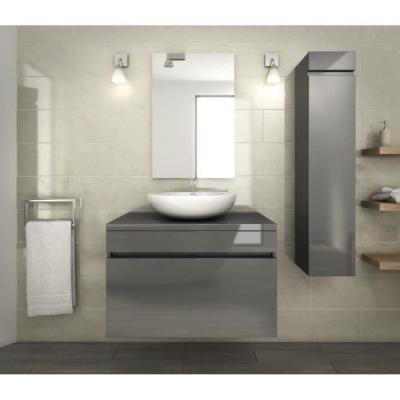 China Popular Grey Modern Bathroom Vanities Ease Of Maintenance Long Lifespan for sale