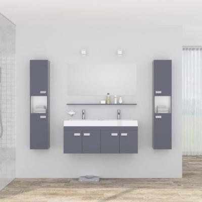 China Firm Structure Modern Bathroom Vanities With Water Resistance Paint Finish for sale