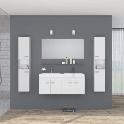 China Customized Size Modern Double Vanity For Easy Cleaning And Sanitizing for sale