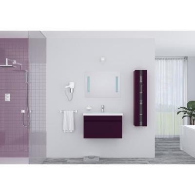 China Nice Purple Traditional Bathroom Vanity 20mm Door Thickness For Young People for sale