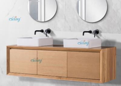 China Ash Solid Wood Bathroom Vanities for sale