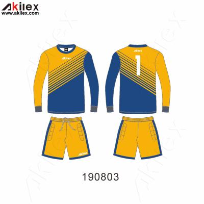 China Good Quality Sets Akilex Goalkeeper Kit For Men Quick Dry Men's Goalkeeper Sets for sale