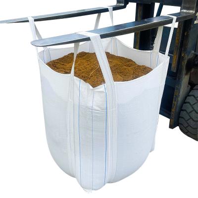 China UN Goods 1 1500kg Ton Construction Waste Fibc Bulk Sack Bags Large For Gravel for sale