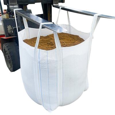 China 2 Ton UN SWL Customize One Ton Of Pp Jumbo Scrap Bulk Garbage Fibc Bag Large Bags For Builder for sale