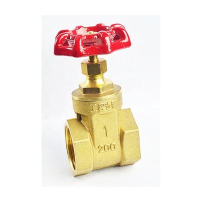 China General Aolong PN16 4 Inch BSP Water Brass Gate Valve for sale