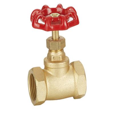 China PN16 G General Thread Brass Stem Gate Valve With Hand Wheel for sale