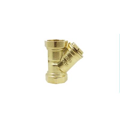 China General Strong Pollution Convenience 1/2 Inch Resistance Brass Filter for sale