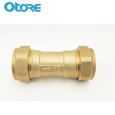 China General 22mm Single Compression Check Valve / Non Return Valve (NRV) for sale