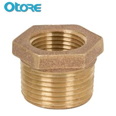 China Oil Otore Sand Casting Bushing Bronze Reducing Pipe Fittings 1/2