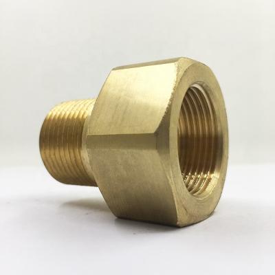 China Connect Pipes Brass Otore Male To Female Pipe Fitting Reducing Adapter for sale