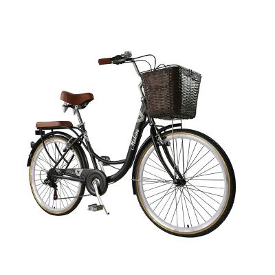 China OEM steel custom 26 inch women and men vintage bicycle sharing bicicleta mujer for adult for sale