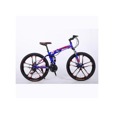 China Wholesale Steel Foldable 21 Speed ​​Mountain Bike Foldable Folding Bicycle For Men's Bicycles for sale