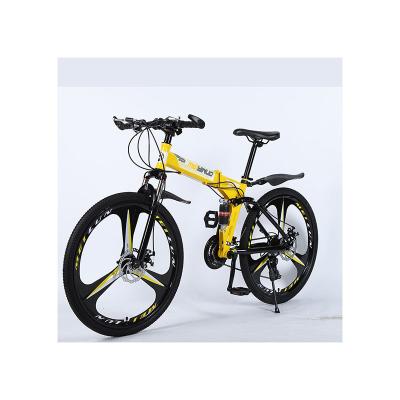 China High quality double disc brake steel bicycle 26 inch folding mountain bike mountain bike folding bicycle on sale for sale