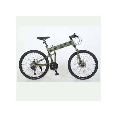 China Good Steel Foldable Bike Customized Bicycle 26 Inch 7 Speed ​​Folding Mountain Bike for sale