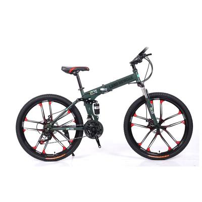 China 21/24/27 Speed ​​Steel Wholesale Foldable Mountain Bike Foldable Folding Bicycle For Men's Bicycles for sale