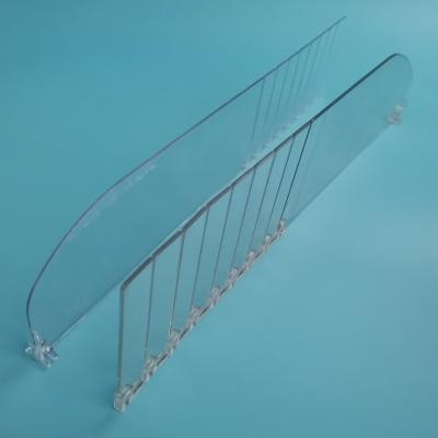 China Organize New Product Design Adjustable Length Plastic Supermarket Shelf Divider for sale