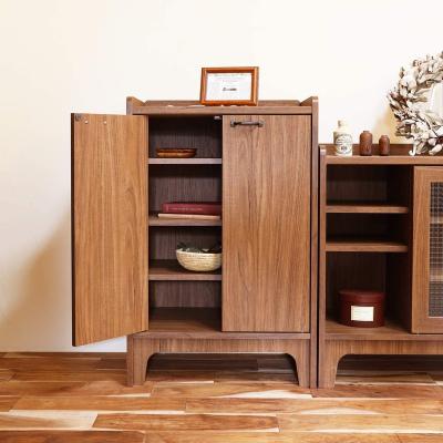 China Modern Family Bedroom Living Room Furniture Unit Freestanding Wooden Locker Solid Wood Cabinet for sale