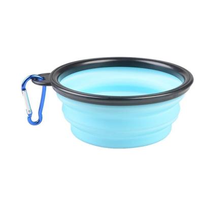 China Non-automatic Portable Collapsible Food Tray , Collapsible Dog Bowl Convenient For Traveling for sale