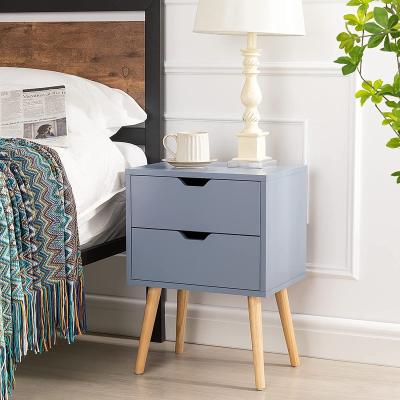 China Modern Bedside Table Solid Wood Detachable Easy Assemble Bedside Table For Bedroom for sale