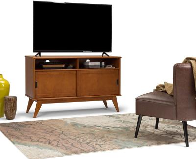 China Detachable Wooden TV Cabinet Stand Wooden TV Console Cabinet For Living Room for sale