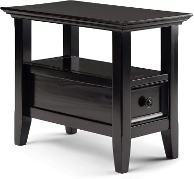 China Modern Wood Brown Detachable Side Table Side Table For Modern Living Room for sale