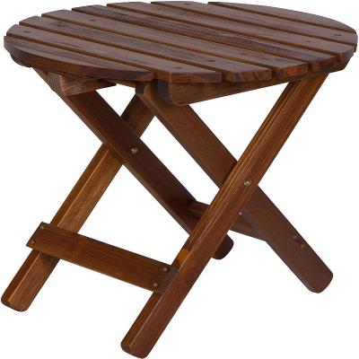 China Du Modern's modern folding, portable round side table, suitable for outdoor use for sale