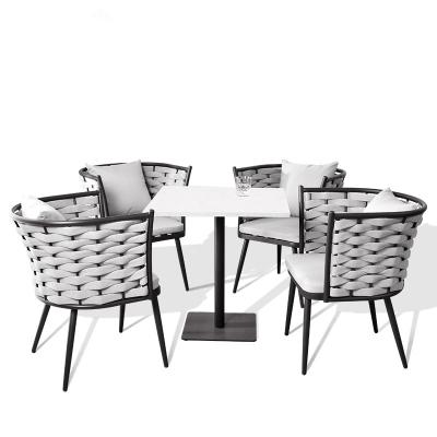 China Modern modern tables and chairs set cafe furniture for sale