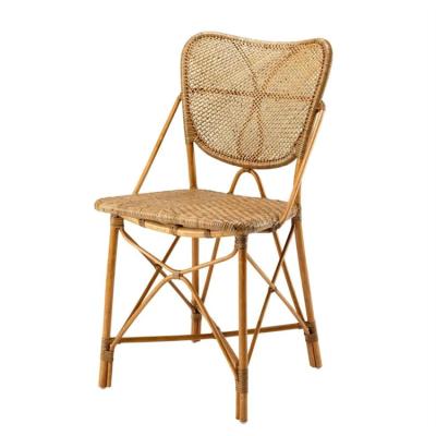 China Modular Natural Design Dining Real Rattan Indonesia Rattan Chair for sale