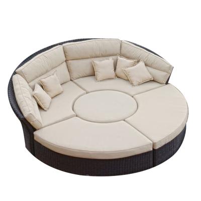 China Modern hot selling outdoor furniture garden rattan products daybed patio for sale