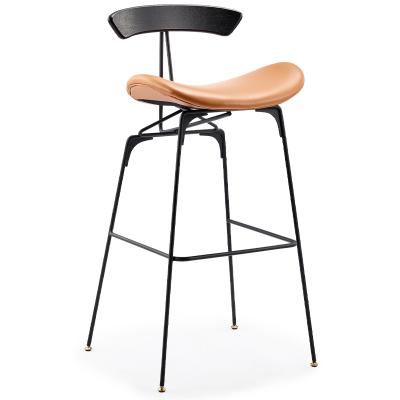 China Bar Counter Sneaks Loft Modern Style Orange Bar Counter Stools for sale