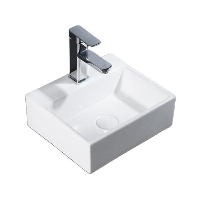 China Modern Special Design Widely Used White Bathroom Sinks Ceramic Modern Wash Basin for sale