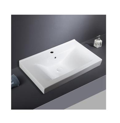 China Wholesale Modern Basin High Quality White Luxury Cabinet Modern Bathroom Sink for sale