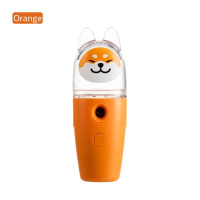 China 2021 New Hot Selling Moisturizer Mini Usb Charging Nano Water Portable Nano Spray Facial Steamer for sale