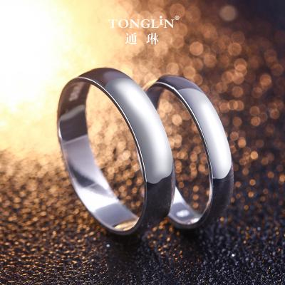 China Tonglin FASHIONABLE Hot Sale Wedding Ring Jewelry 925 Sterling Silver Couple Ring Wedding Ring for sale