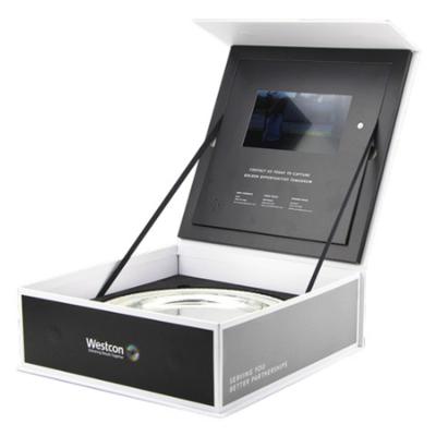 China Agriculture New Design Fashionable Presentation Wedding LCD Screen Gift Box With Video For Gift for sale