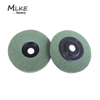 China Used to polishing stainless steel Top quality silicon carbide non woven polishing wheel for sale