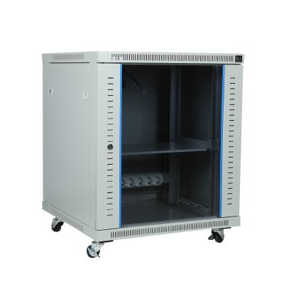 China Gray Color Cabinet Wall Mount Network Desktop Network Server Rack Cabinet for sale