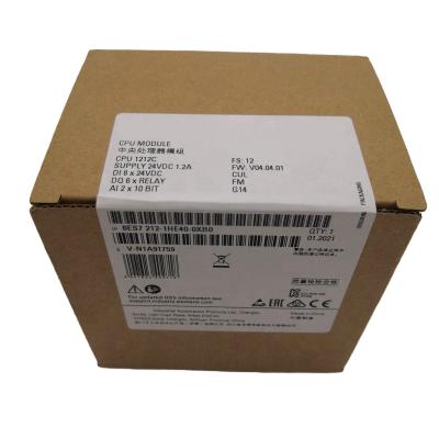 China Industrial Automation PLC Controller 6ES7212-1HE40-0XB0 S7-1200 6ES72121HE400XB0 S71200 original stock new in stock for sale