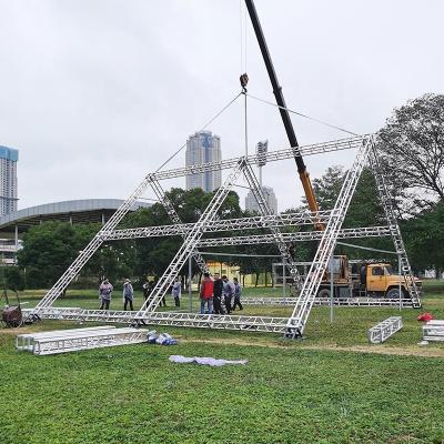 China Professional Custom Manufacturer Stable CE Certified Concert Stage 290mm Aluminum Stage Truss for sale