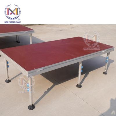 China China Aluminum Alloy 6082-T6/6061-T6 Manufacturer Directory Escenario Aluminum Stage Cat Walk Stage for sale