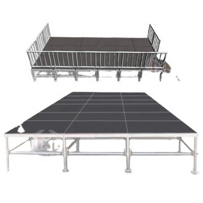 China Aluminum alloy 6061-T6 led screen for concert decoration work, mixer aluminum lightweight truss steel stage platform in truss display for sale